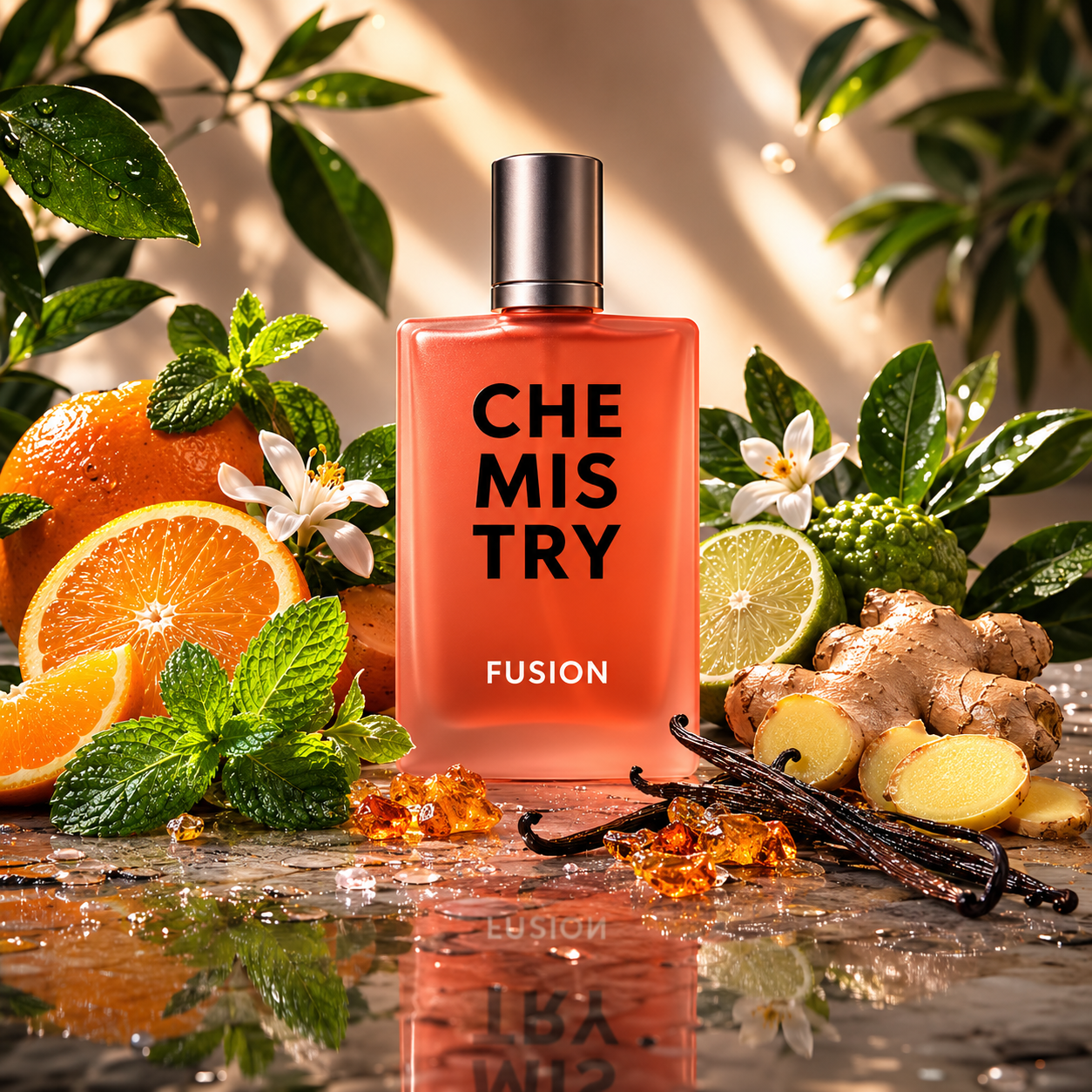 Fusion fragrance bottle