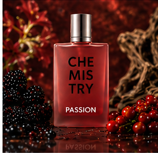 Passion fragrance bottle